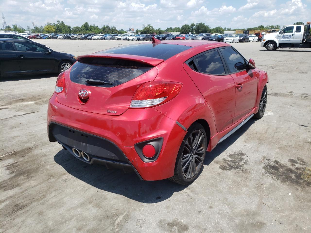 Photo 4 from auction – 2016 HYUNDAI VELOSTER T with VIN KMHTC6AE1GU286098