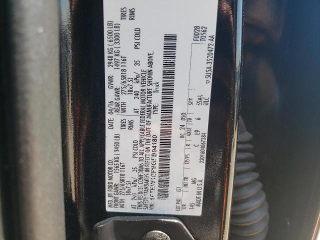 Photo 10 from auction – 2016 FORD F150 SUPER with VIN 1FTEW1EP9GFB94180