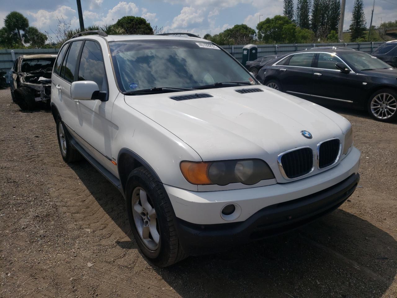 BMW X5 3.0I 2002 with VIN 5UXFA53582LP32968 - Photo from auction