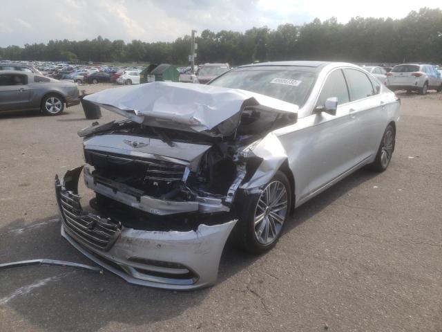 Photo 2 from auction – 2018 GENESIS G80 BASE with VIN KMHGN4JE0JU265590
