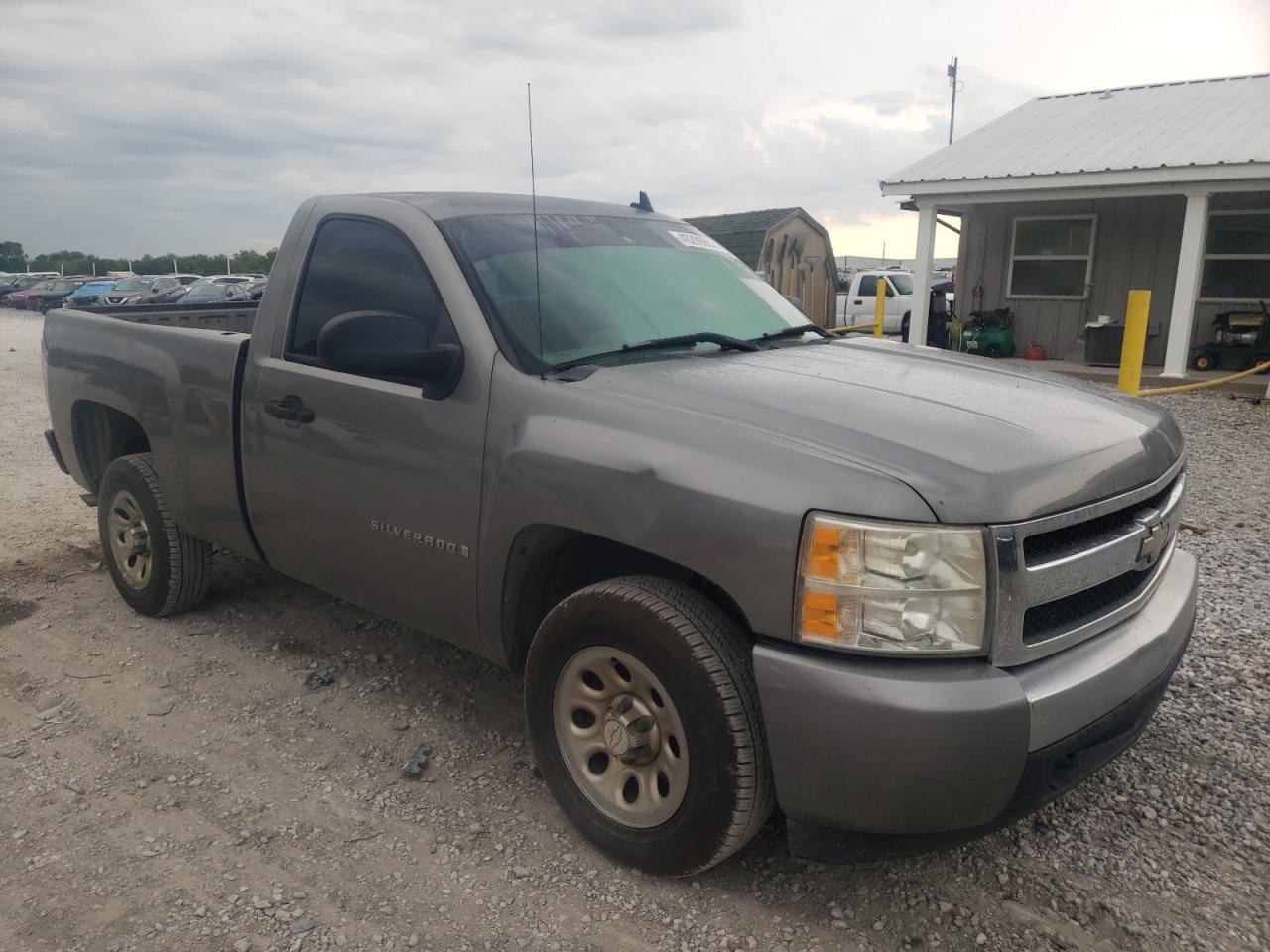 CHEVROLET SILVERADO 2007 with VIN 1GCEC14C87Z535963 - Photo from auction