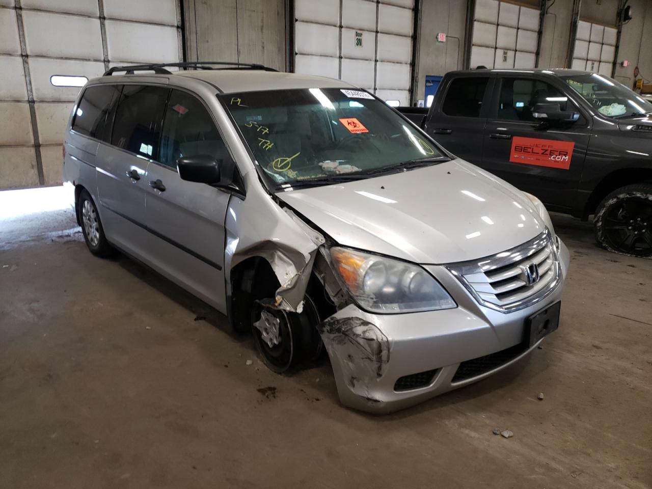 HONDA ODYSSEY LX 2008 with VIN 5FNRL38228B034234 - Photo from auction
