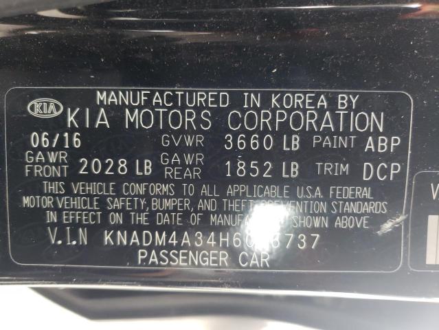 Photo 10 from auction – 2017 KIA RIO LX with VIN KNADM4A34H6036737