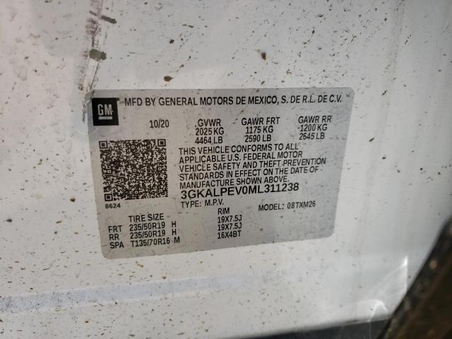 Photo 10 from auction – 2021 GMC TERRAIN SL with VIN 3GKALPEV0ML311238
