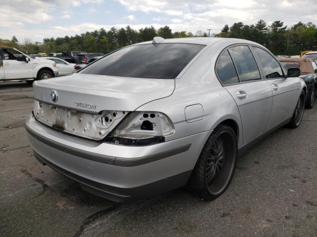 Photo 4 from auction – 2006 BMW 750 I with VIN WBAHL83556DT04049