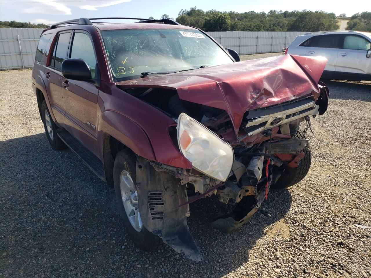 TOYOTA 4RUNNERLTD 2005 with VIN JTEBU14R758033111 - Photo from auction