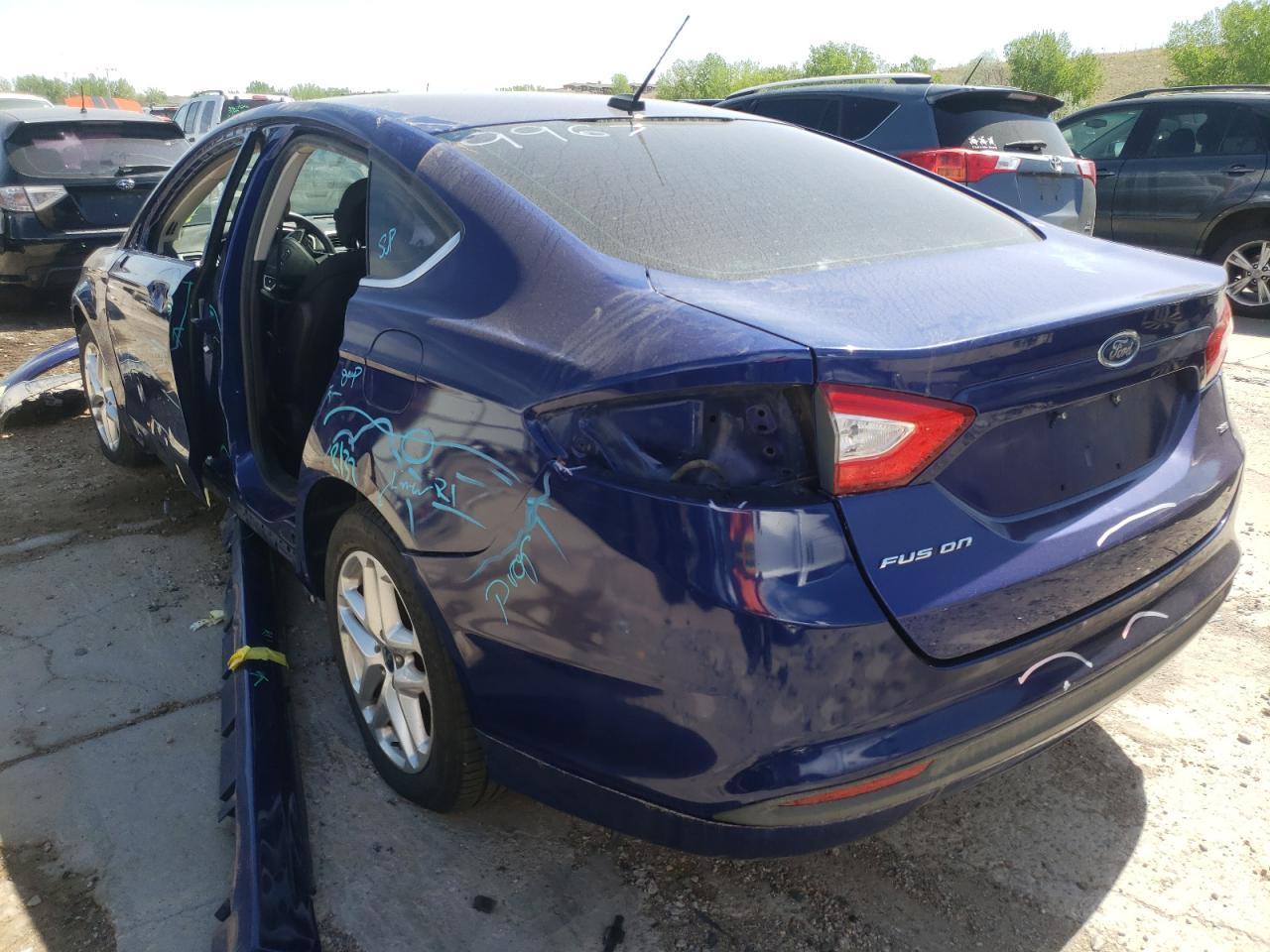 Photo 3 from auction – 2013 FORD FUSION SE with VIN 3FA6P0H76DR283233