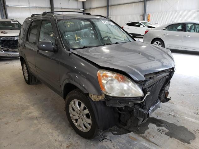 HONDA CR-V SE 2005 with VIN JHLRD78945C050819 - Photo from auction