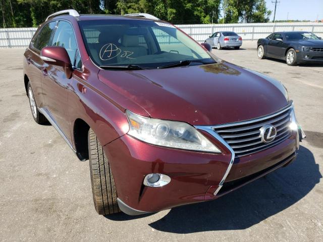 LEXUS RX 350 2013 with VIN 2T2ZK1BA7DC093054 - Photo from auction