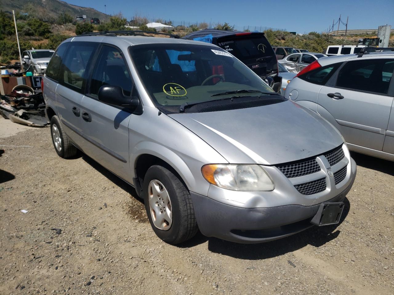 DODGE CARAVAN SE 2003 with VIN 1D4GP25323B230773 - Photo from auction