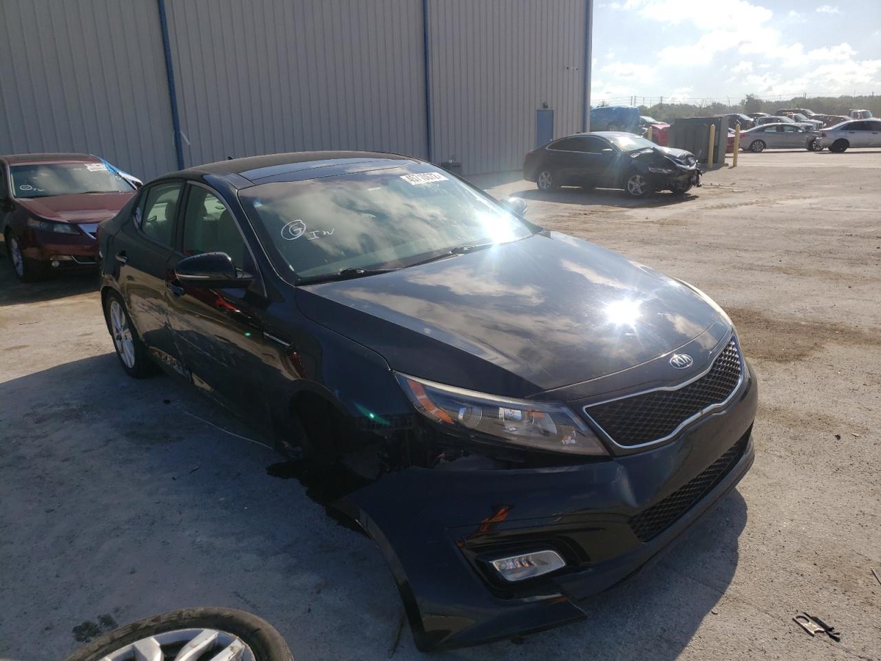 KIA OPTIMA EX 2015 with VIN 5XXGN4A73FG439008 - Photo from auction
