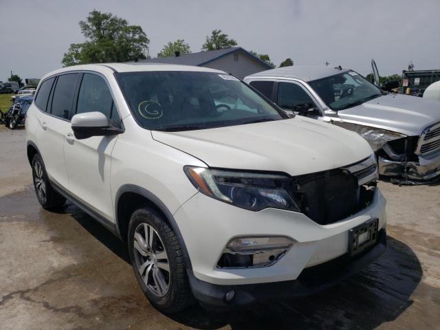 HONDA PILOT EXLN 2017 with VIN 5FNYF5H71HB003468 - Photo from auction