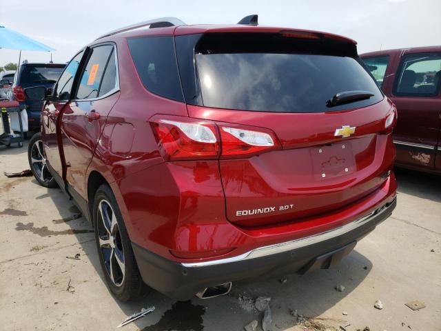 Photo 3 from auction – 2020 CHEVROLET EQUINOX LT with VIN 3GNAXLEX0LS615885