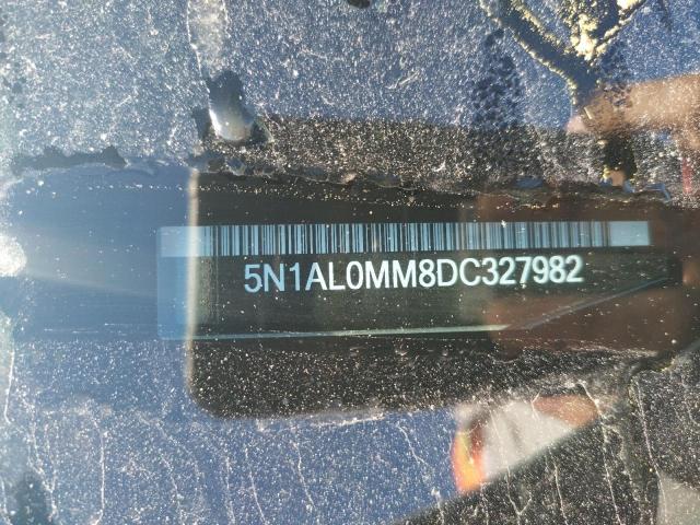 Photo 10 from auction – 2013 INFINITI JX35 with VIN 5N1AL0MM8DC327982