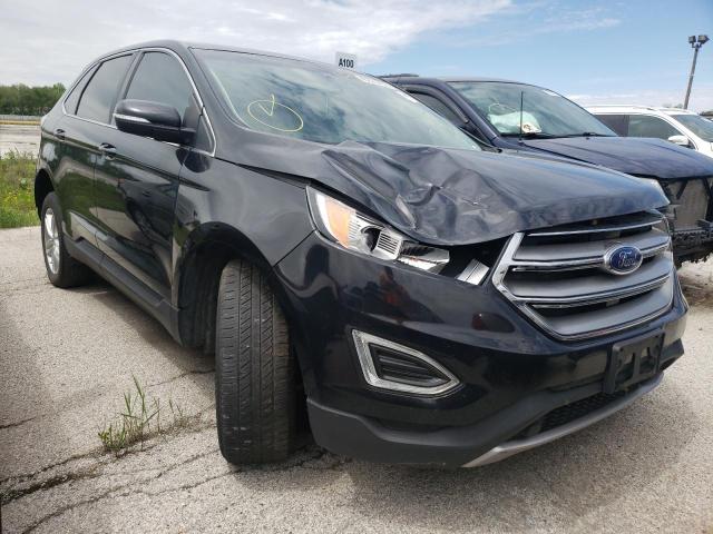 FORD EDGE SEL 2017 with VIN 2FMPK4J83HBB04539 - Photo from auction