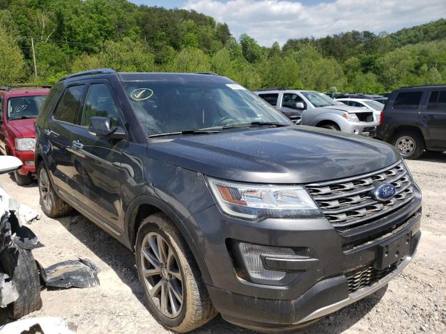 FORD EXPLORER L 2017 with VIN 1FM5K8F84HGC38458 - Photo from auction