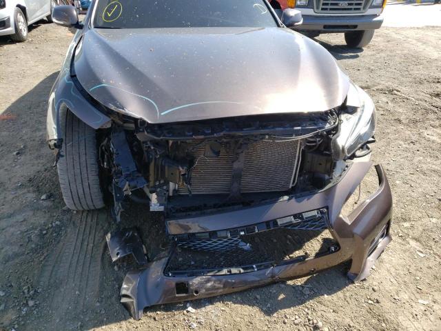 Photo 9 from auction – 2015 INFINITI Q50 BASE with VIN JN1BV7AR7FM405423