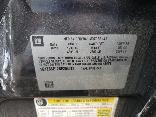 Photo 10 from auction – 2011 CHEVROLET MALIBU LS with VIN 1G1ZB5E12BF203013