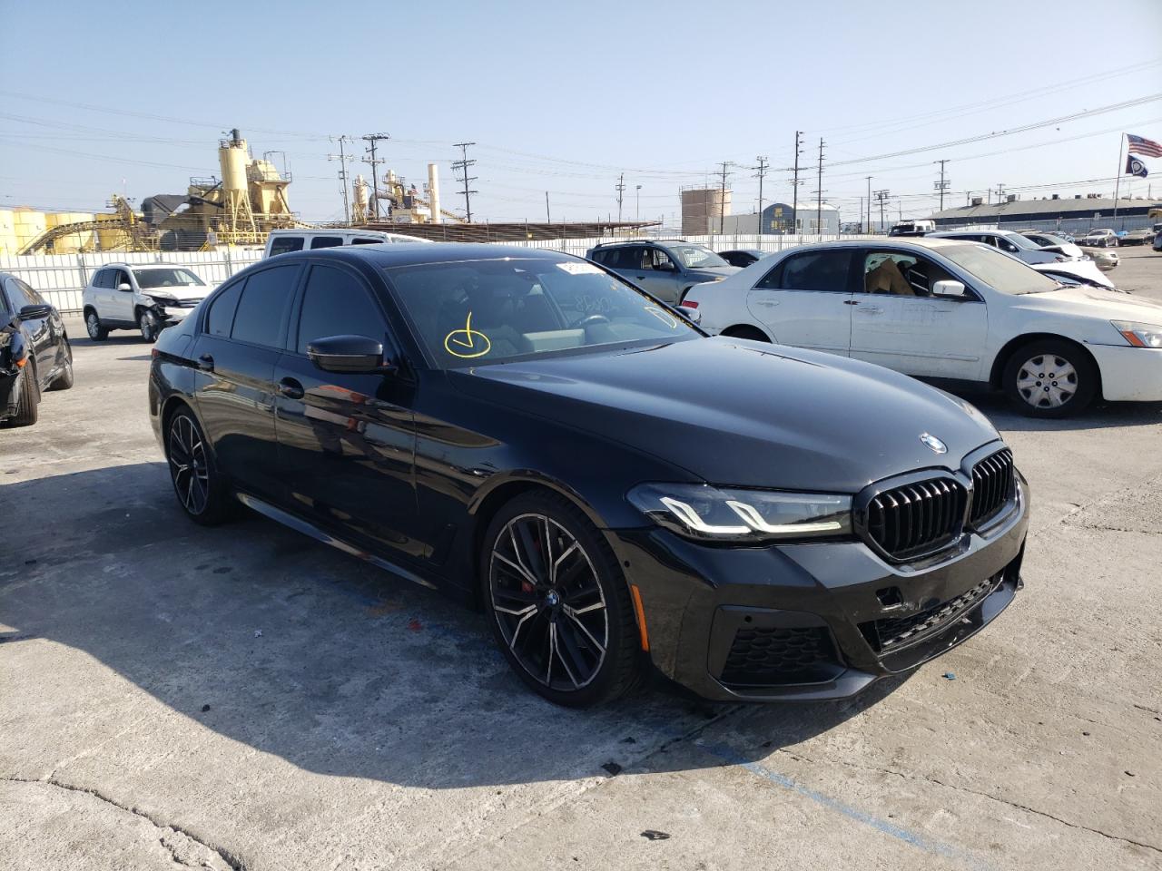 BMW 530 I 2021 with VIN WBA53BH0XMCG11476 - Photo from auction
