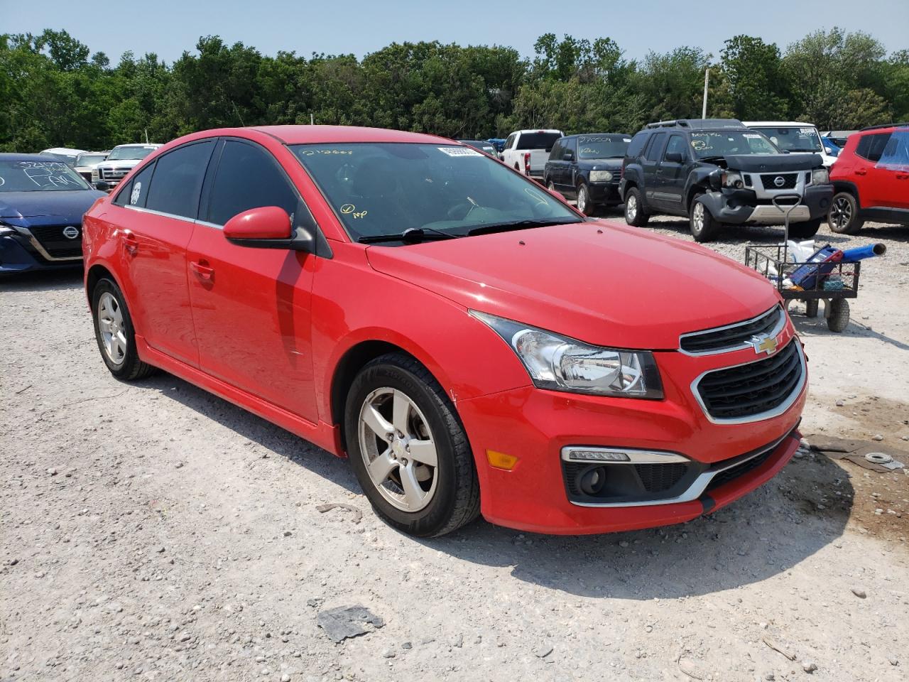 CHEVROLET CRUZE LT 2015 with VIN 1G1PC5SB0F7212665 - Photo from auction