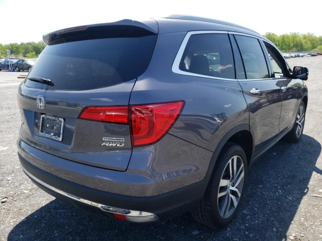 Photo 4 from auction – 2017 HONDA PILOT TOUR with VIN 5FNYF6H90HB071249