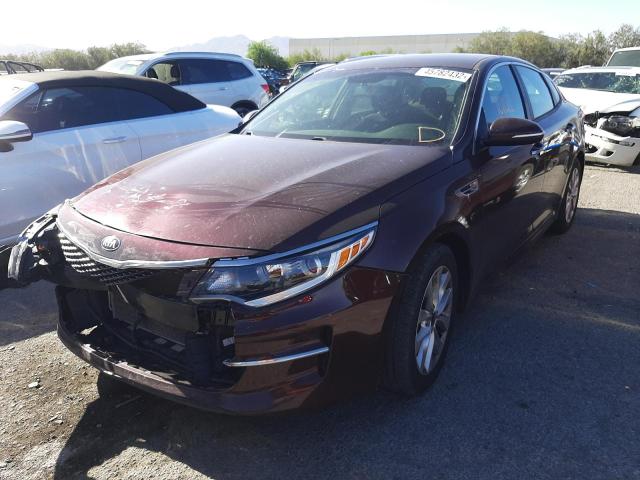 Photo 2 from auction – 2016 KIA OPTIMA LX with VIN 5XXGT4L34GG061315