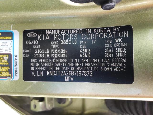 Снимка 10 от търг – 2011 KIA SOUL + с VIN KNDJT2A26B7197872