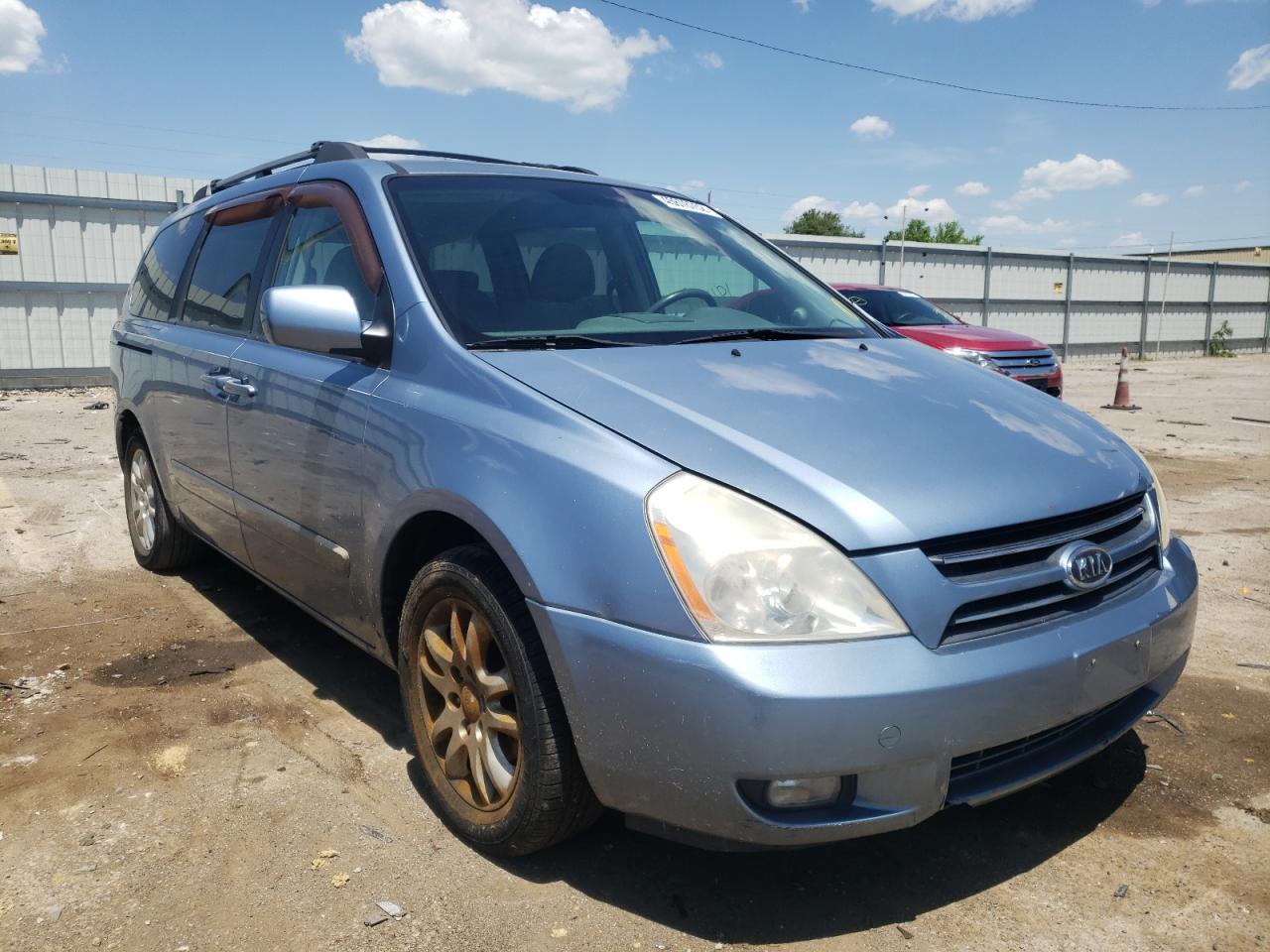 KIA SEDONA EX 2006 with VIN KNDMB233966053296 - Photo from auction