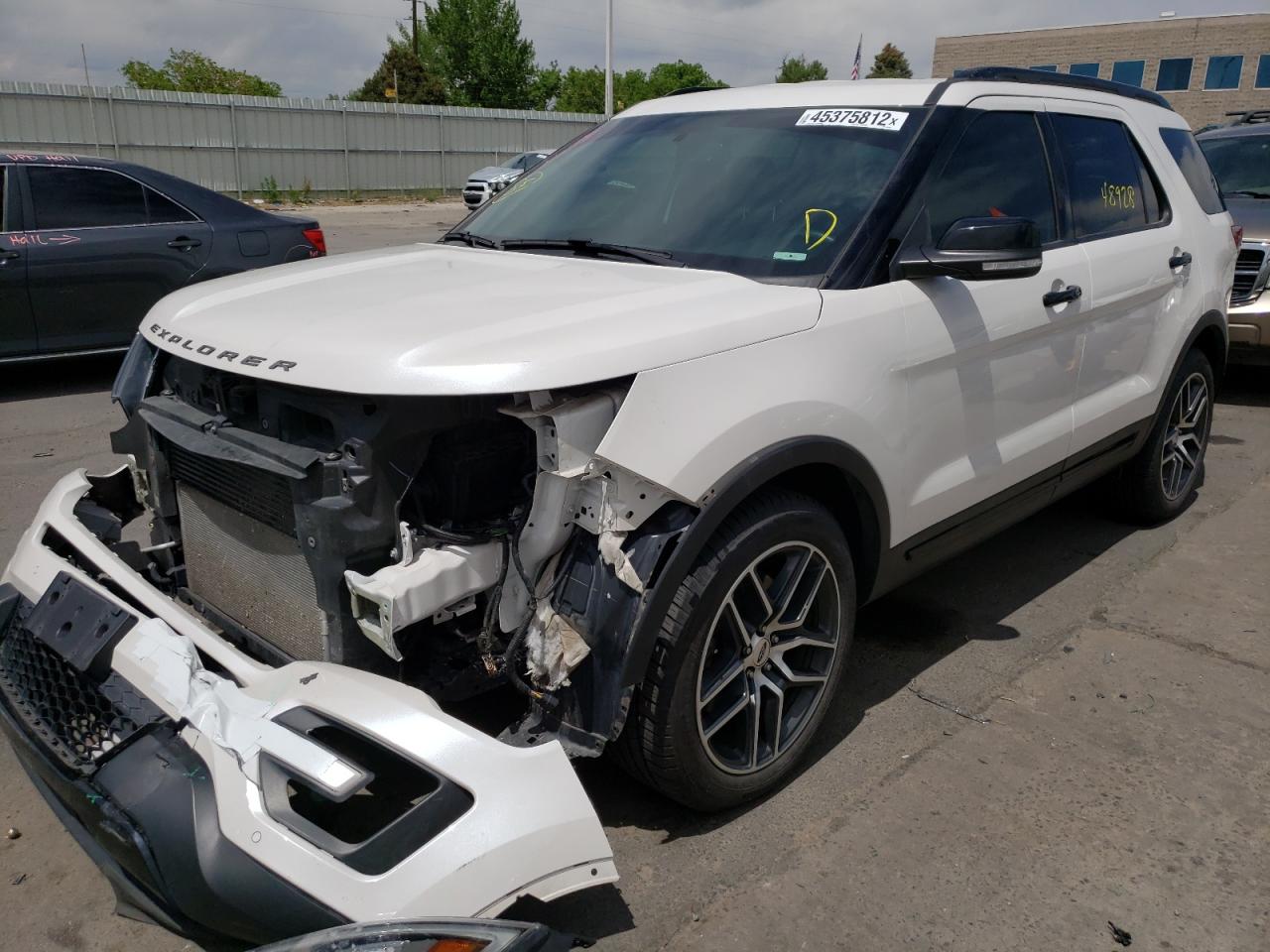 Photo 2 from auction – 2017 FORD EXPLORER S with VIN 1FM5K8GT5HGD41021