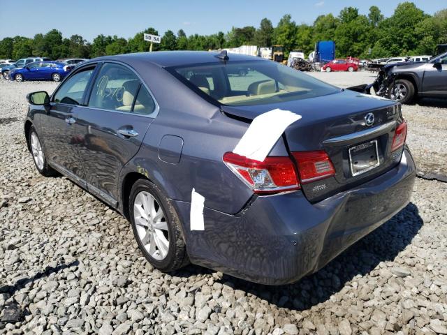 Photo 3 from auction – 2012 LEXUS ES 350 with VIN JTHBK1EG0C2501265