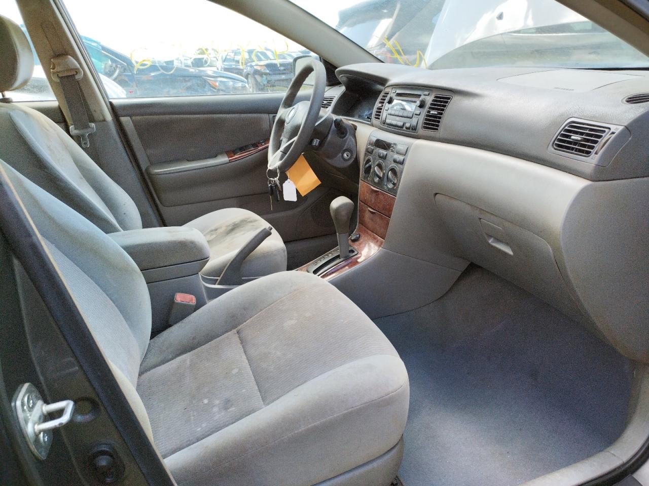 Photo 5 from auction – 2008 TOYOTA COROLLA CE with VIN 2T1BR32E28C894335