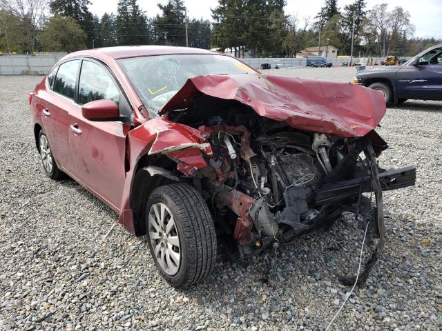 Photo 1 from auction – 2016 NISSAN SENTRA S with VIN 3N1AB7AP3GL650346