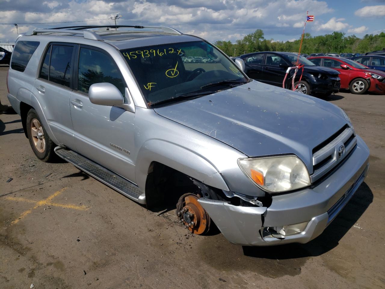 TOYOTA 4RUNNER LI 2003 with VIN JTEBU17R930003986 - Photo from auction
