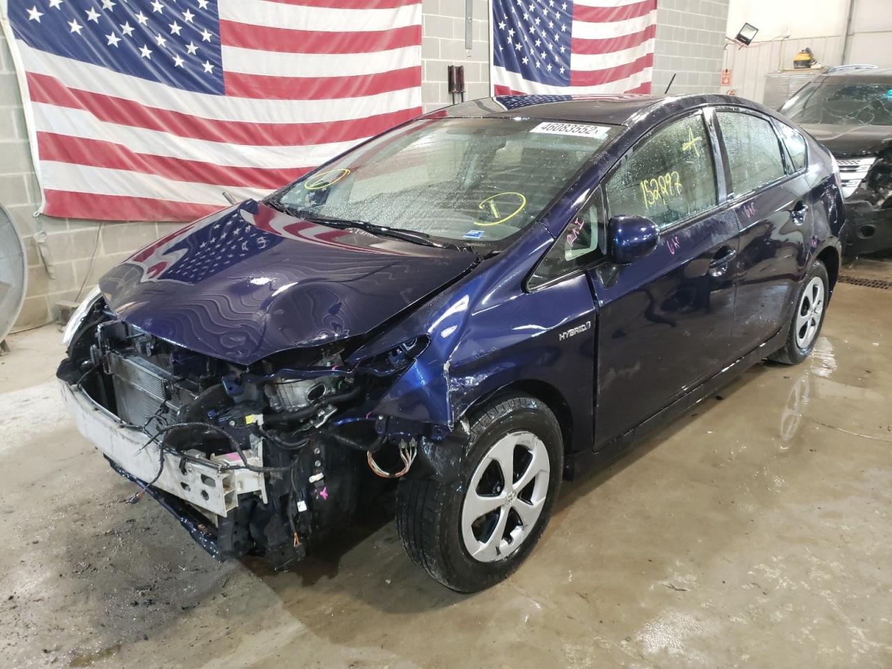 Photo 2 from auction – 2013 TOYOTA PRIUS with VIN JTDKN3DU1D0351787