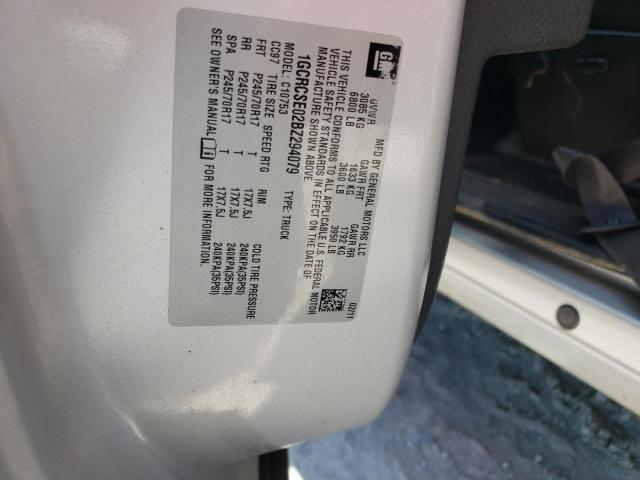 Photo 10 from auction – 2011 CHEVROLET SILVERADO with VIN 1GCRCSE02BZ294079