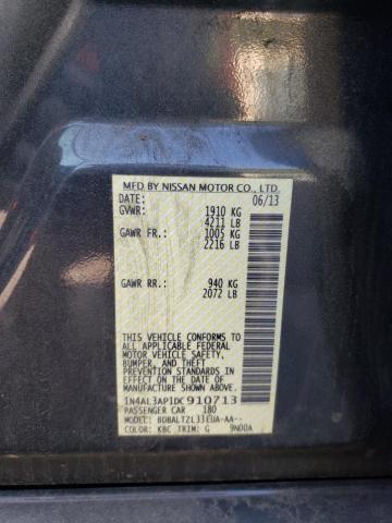 Photo 10 from auction – 2013 NISSAN ALTIMA 2.5 with VIN 1N4AL3AP1DC910713