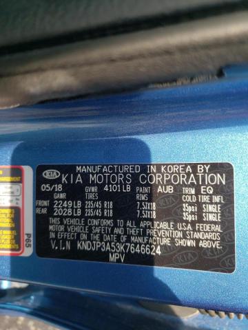 Photo 10 from auction – 2019 KIA SOUL + with VIN KNDJP3A53K7646624