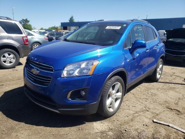 Photo 2 from auction – 2015 CHEVROLET TRAX LTZ with VIN KL7CJTSB0FB170461