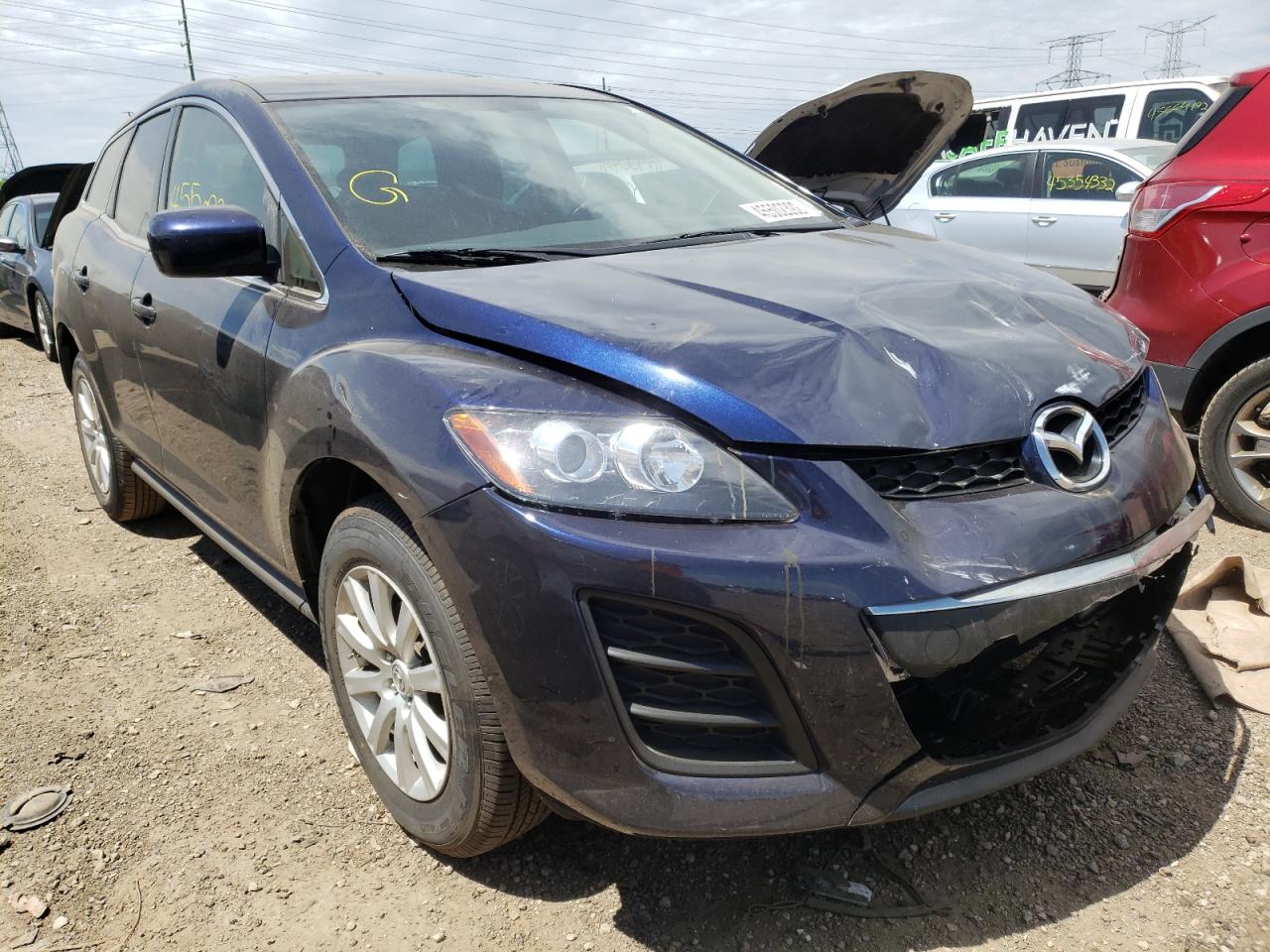 MAZDA CX-7 2010 with VIN JM3ER2W58A0328740 - Photo from auction