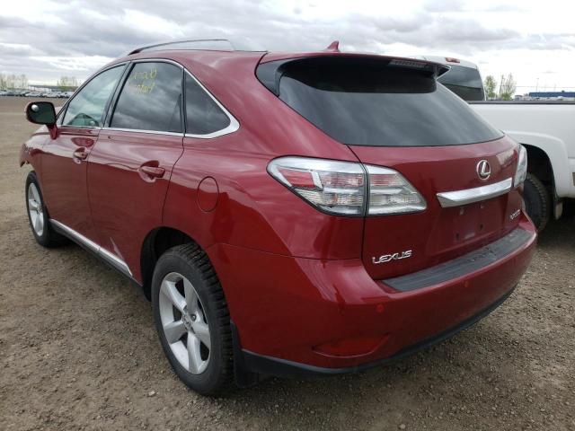 Photo 3 from auction – 2010 LEXUS RX 350 with VIN 2T2BK1BA2AC003709