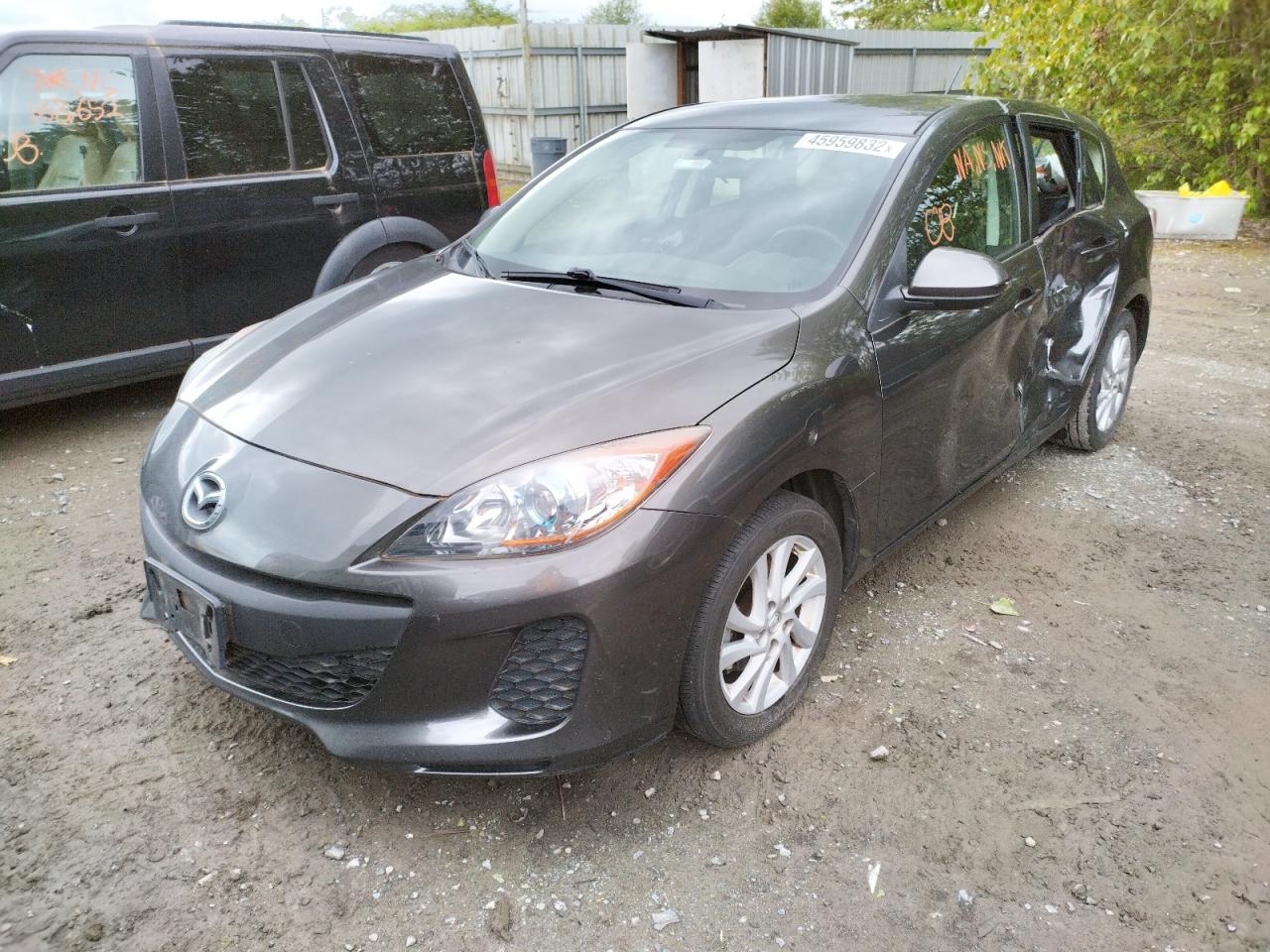 Photo 2 from auction – 2012 MAZDA 3 I with VIN JM1BL1L89C1596540