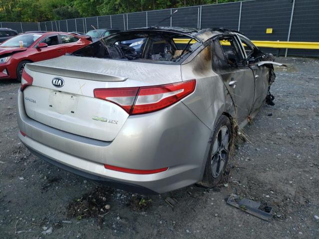 Photo 4 from auction – 2013 KIA OPTIMA HYB with VIN KNAGM4AD6D5045848