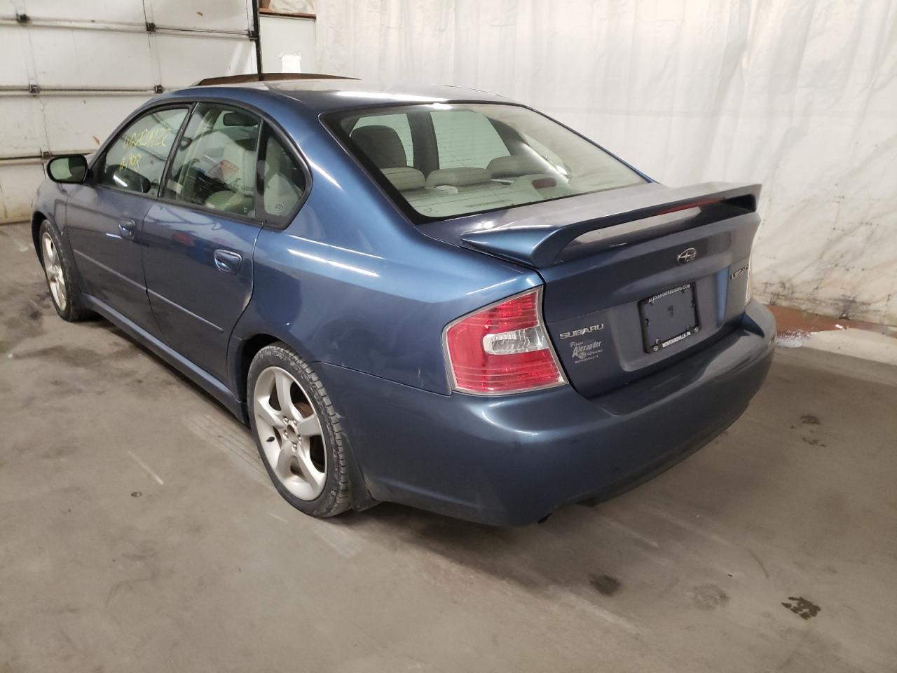 Photo 16 from auction – 2007 SUBARU LEGACY 2.5 with VIN 4S3BL626677212004