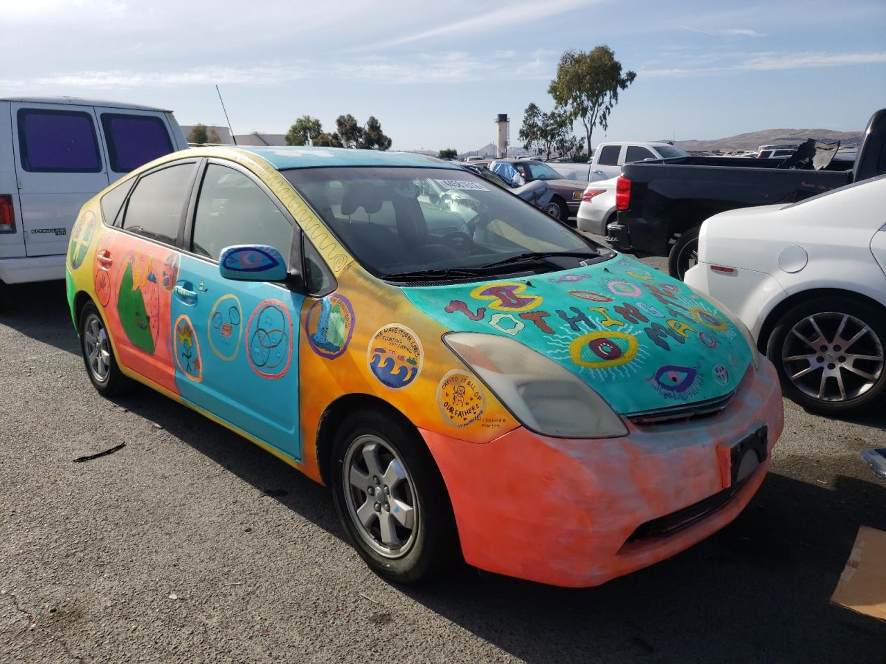 TOYOTA PRIUS 2005 with VIN JTDKB20U357018346 - Photo from auction