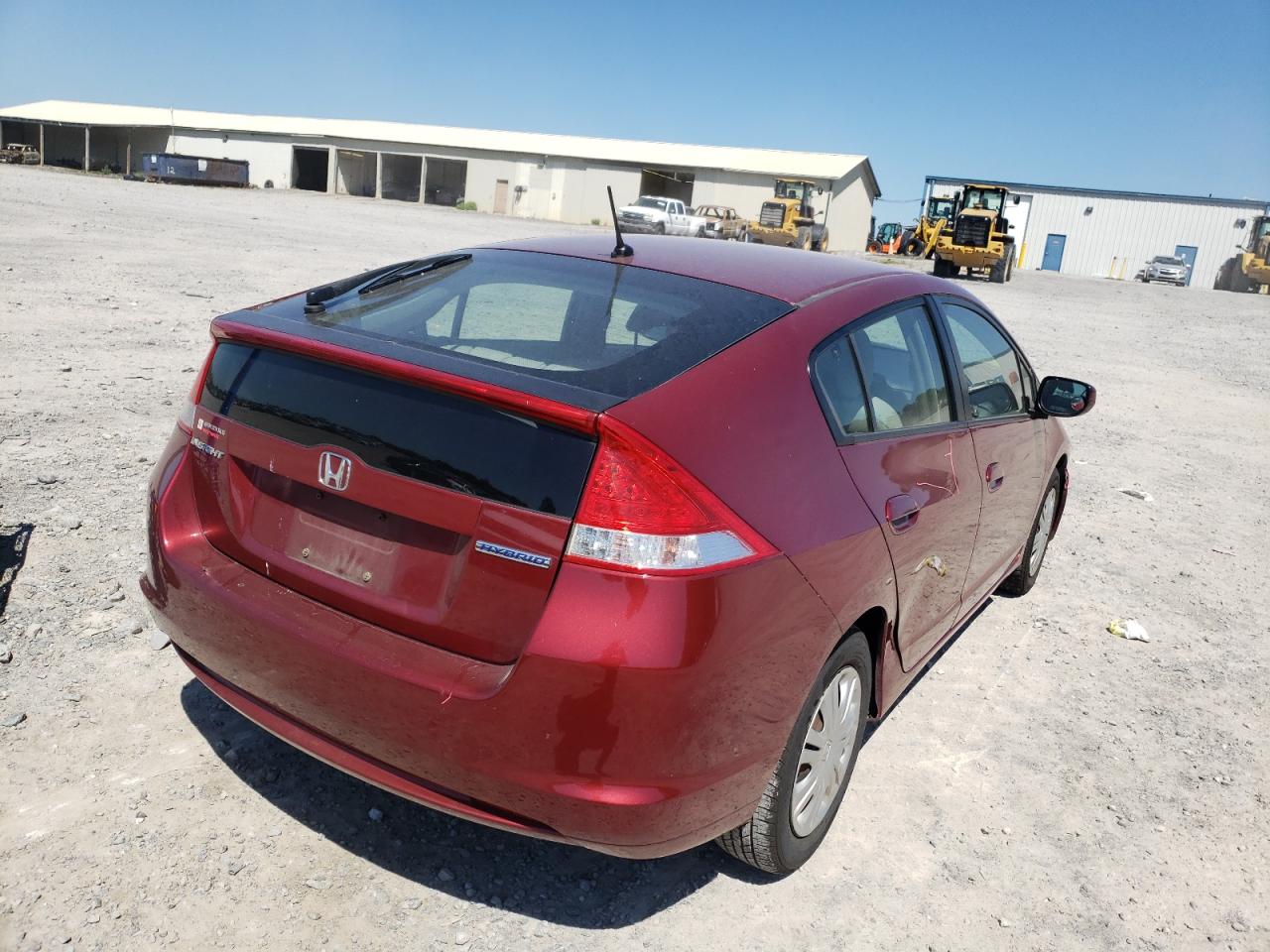 Photo 4 from auction – 2010 HONDA INSIGHT LX with VIN JHMZE2H52AS039309