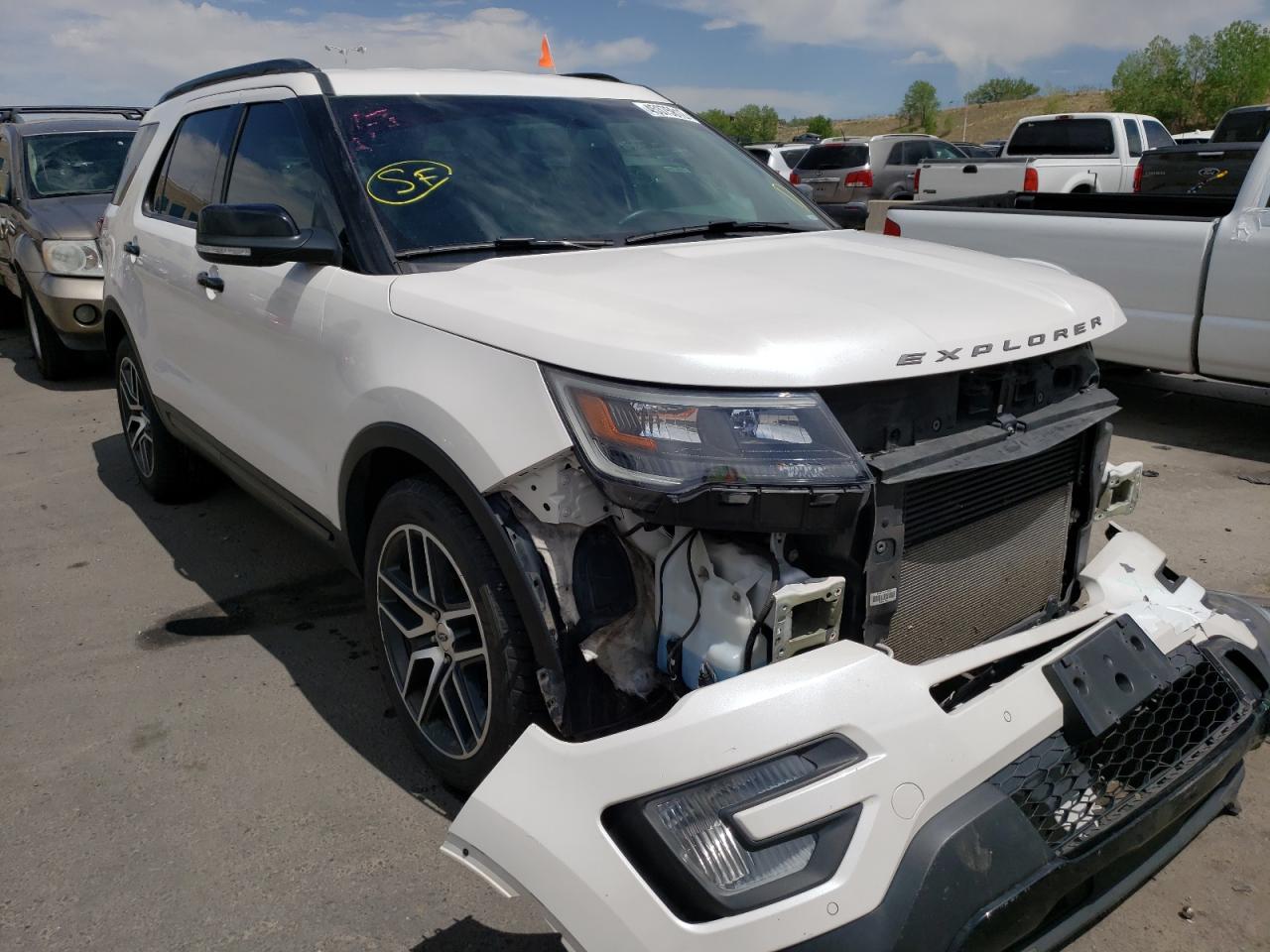 Photo 1 from auction – 2017 FORD EXPLORER S with VIN 1FM5K8GT5HGD41021