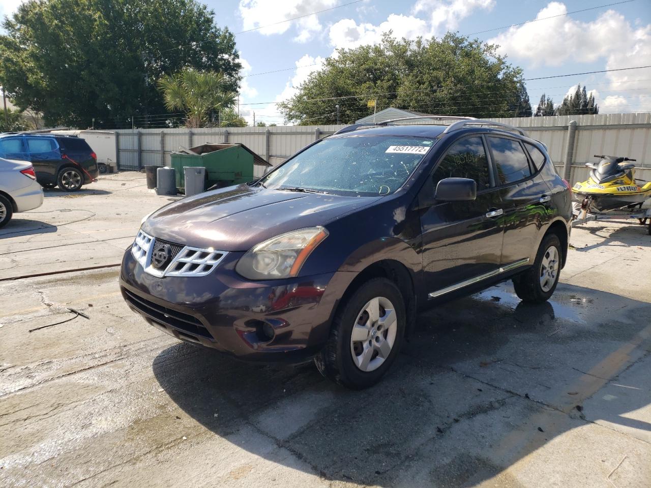 Photo 2 from auction – 2014 NISSAN ROGUE SELE with VIN JN8AS5MT6EW600871