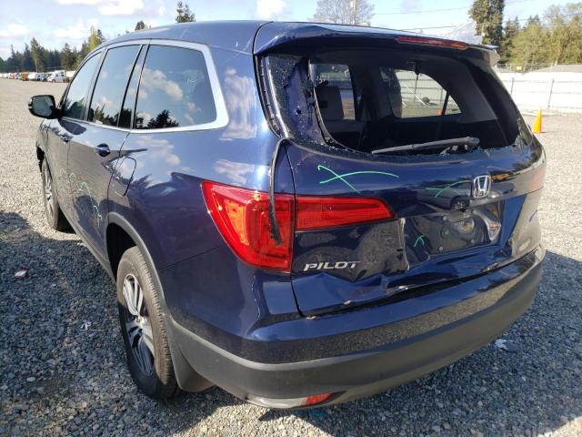 Photo 3 from auction – 2016 HONDA PILOT EXL with VIN 5FNYF6H50GB066693