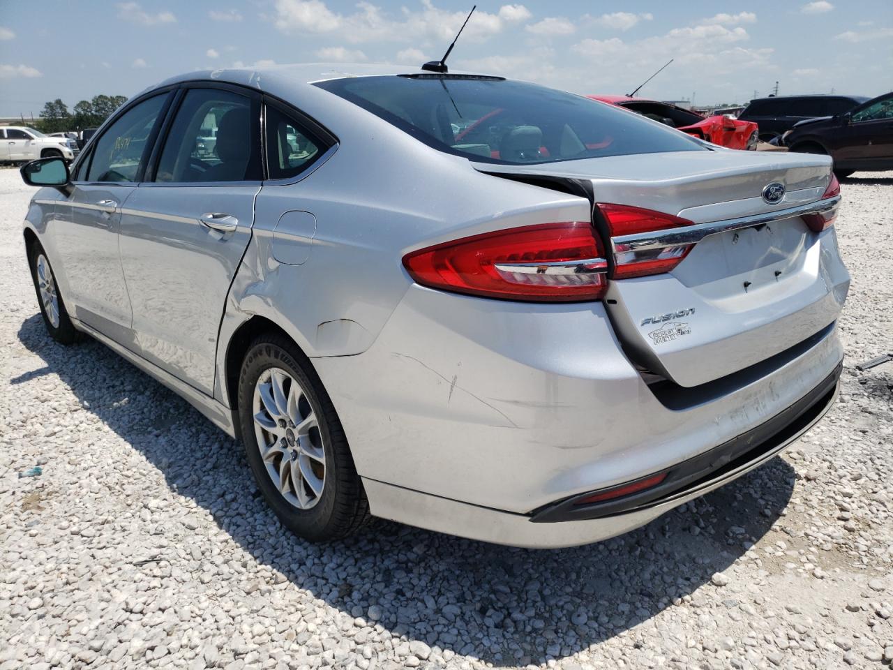 Photo 3 from auction – 2017 FORD FUSION S with VIN 3FA6P0G73HR104993