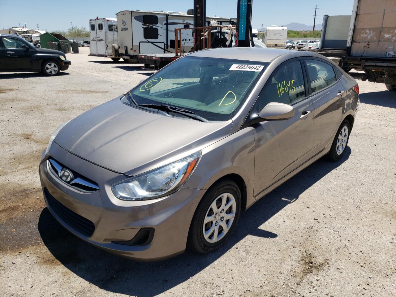 Photo 2 from auction – 2014 HYUNDAI ACCENT GLS with VIN KMHCT4AE2EU623847